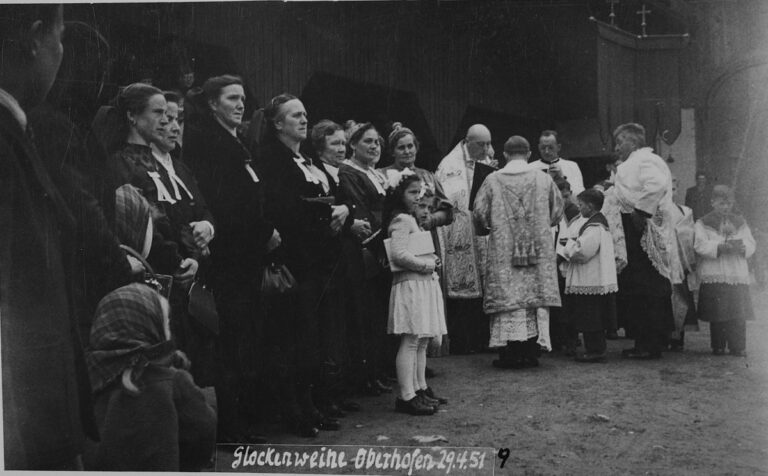 Glockenweihe am 29.4.1951